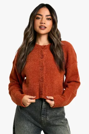 Soft Knit Bomber Cardigan