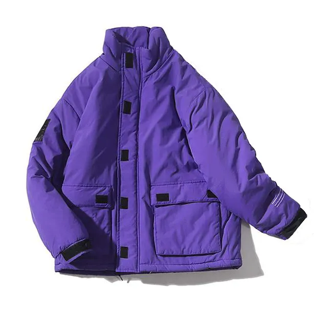 Solid Puffer Jacket