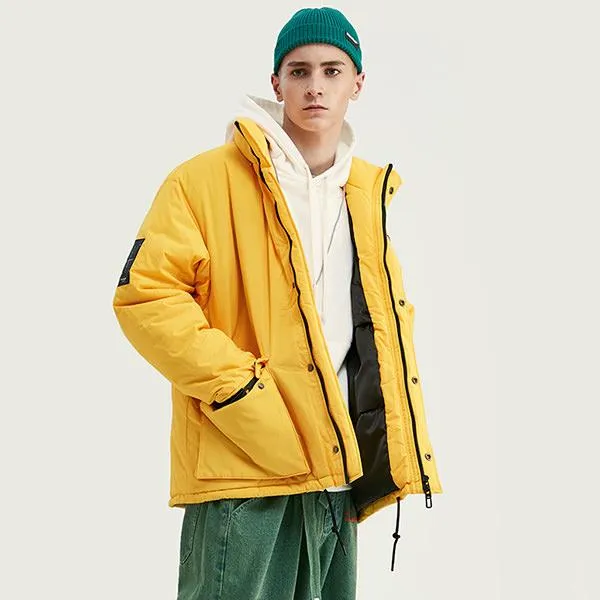 Solid Puffer Jacket