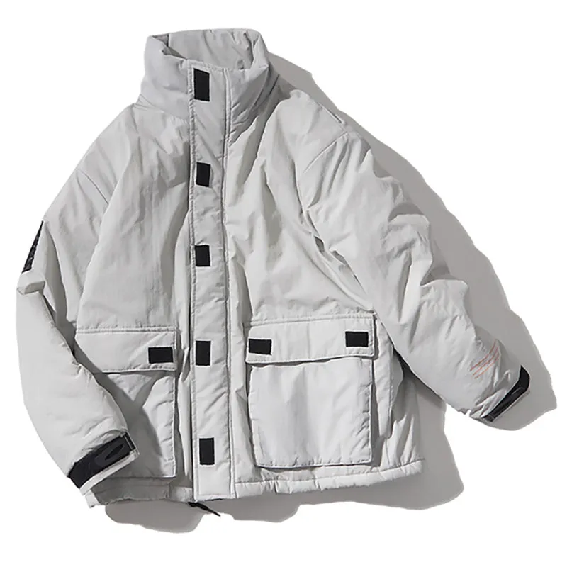 Solid Puffer Jacket