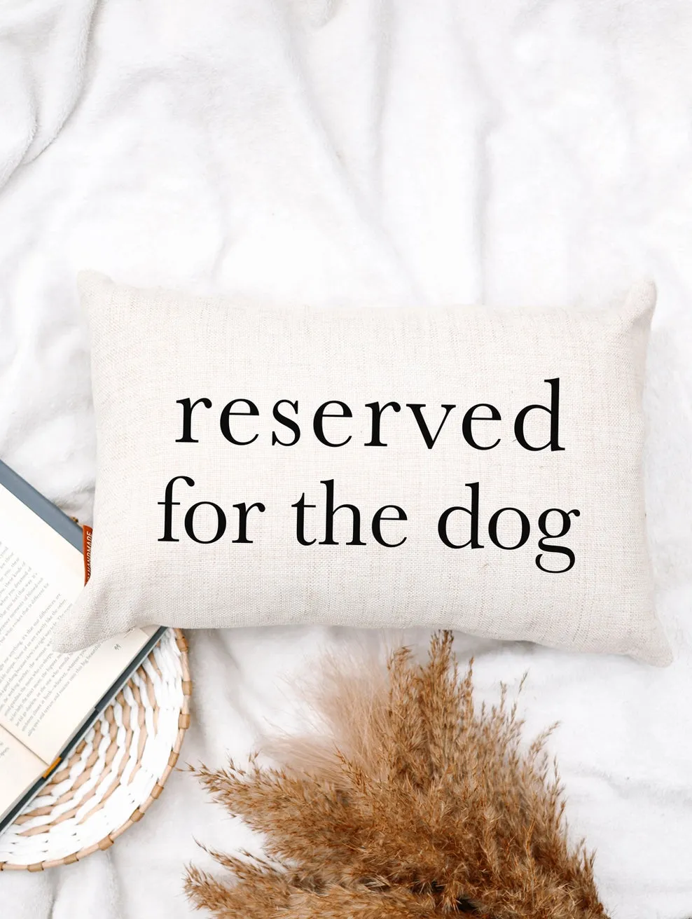 SP | Reserved For The Dog - Lumbar Pillow