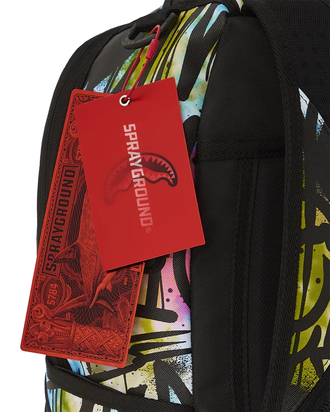 Sprayground DLXSV Backpack (Graffiti Sharkmouth Throws)  