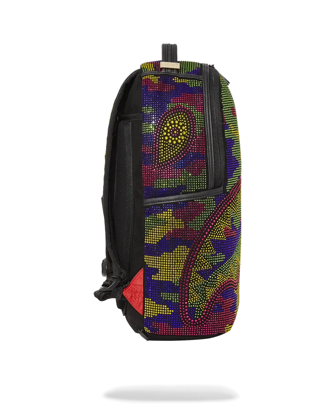 Sprayground Embellished Backpack (Trippy Trinity Camo Crystal)  