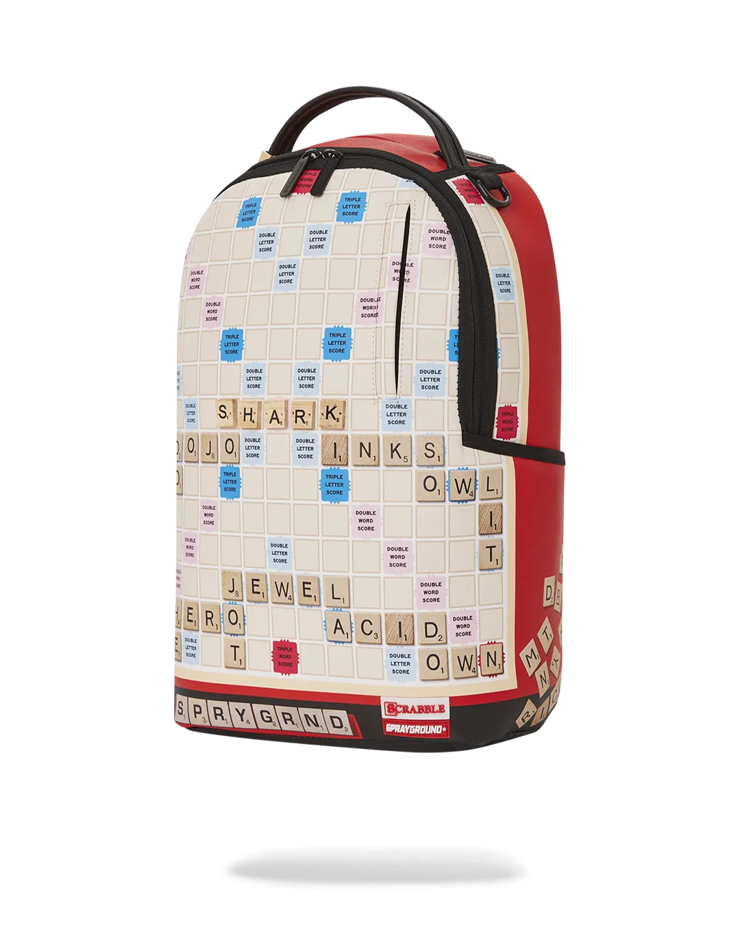 Sprayground Shark Backpack (Scrabble Shark)  