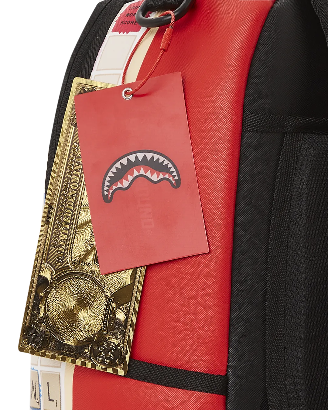 Sprayground Shark Backpack (Scrabble Shark)  