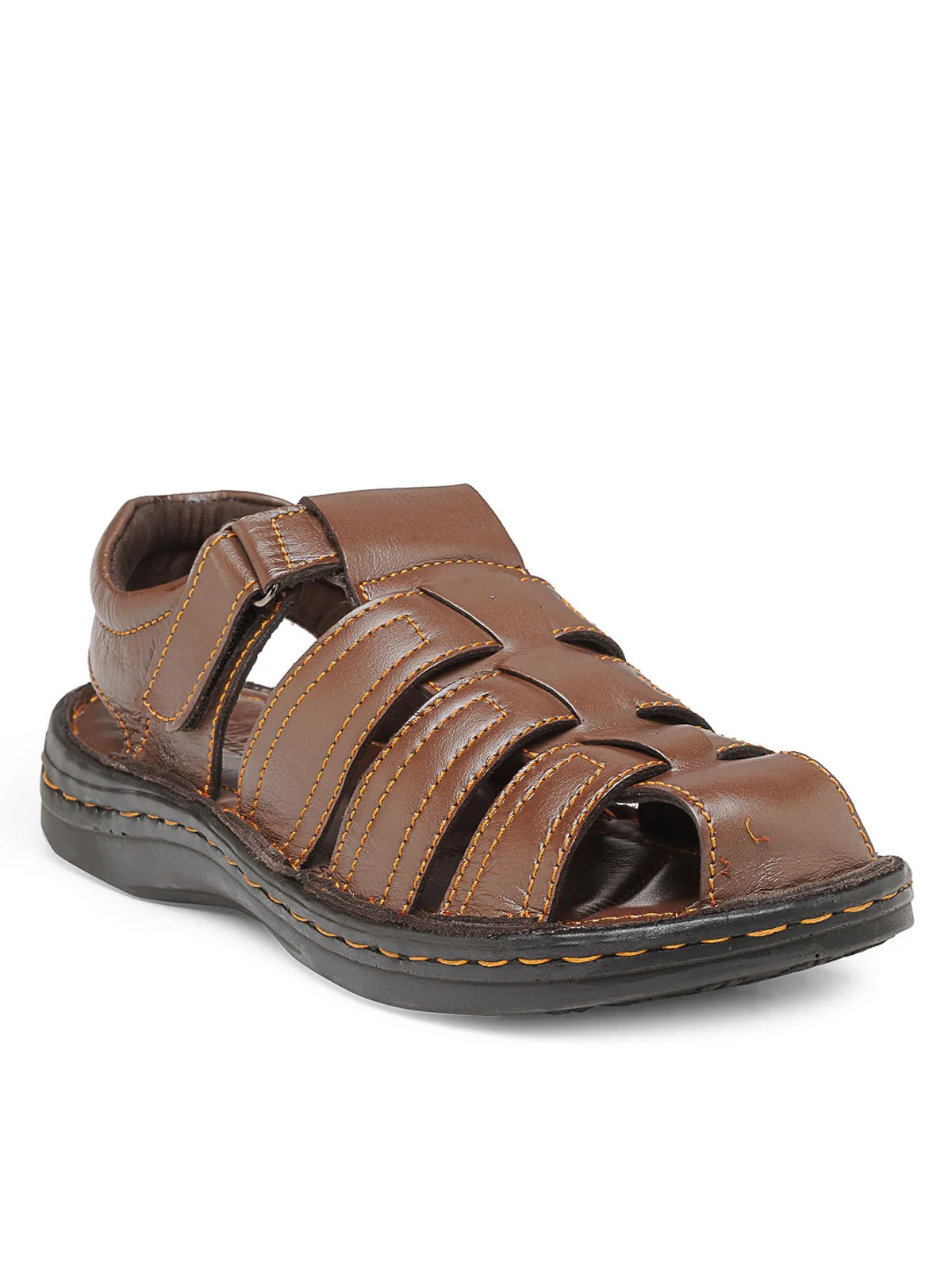 Teakwood Men's Real Leather Sandals