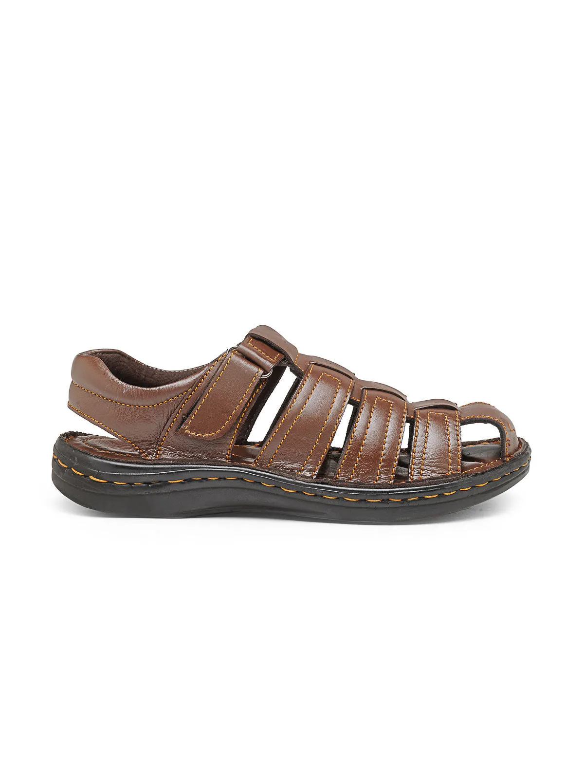 Teakwood Men's Real Leather Sandals