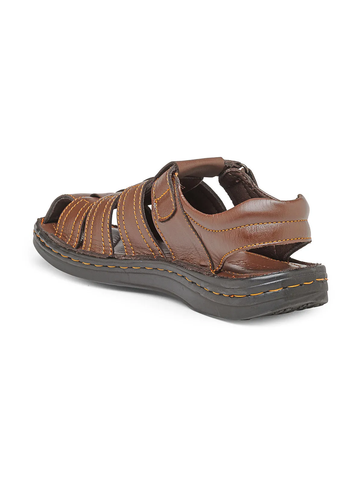 Teakwood Men's Real Leather Sandals