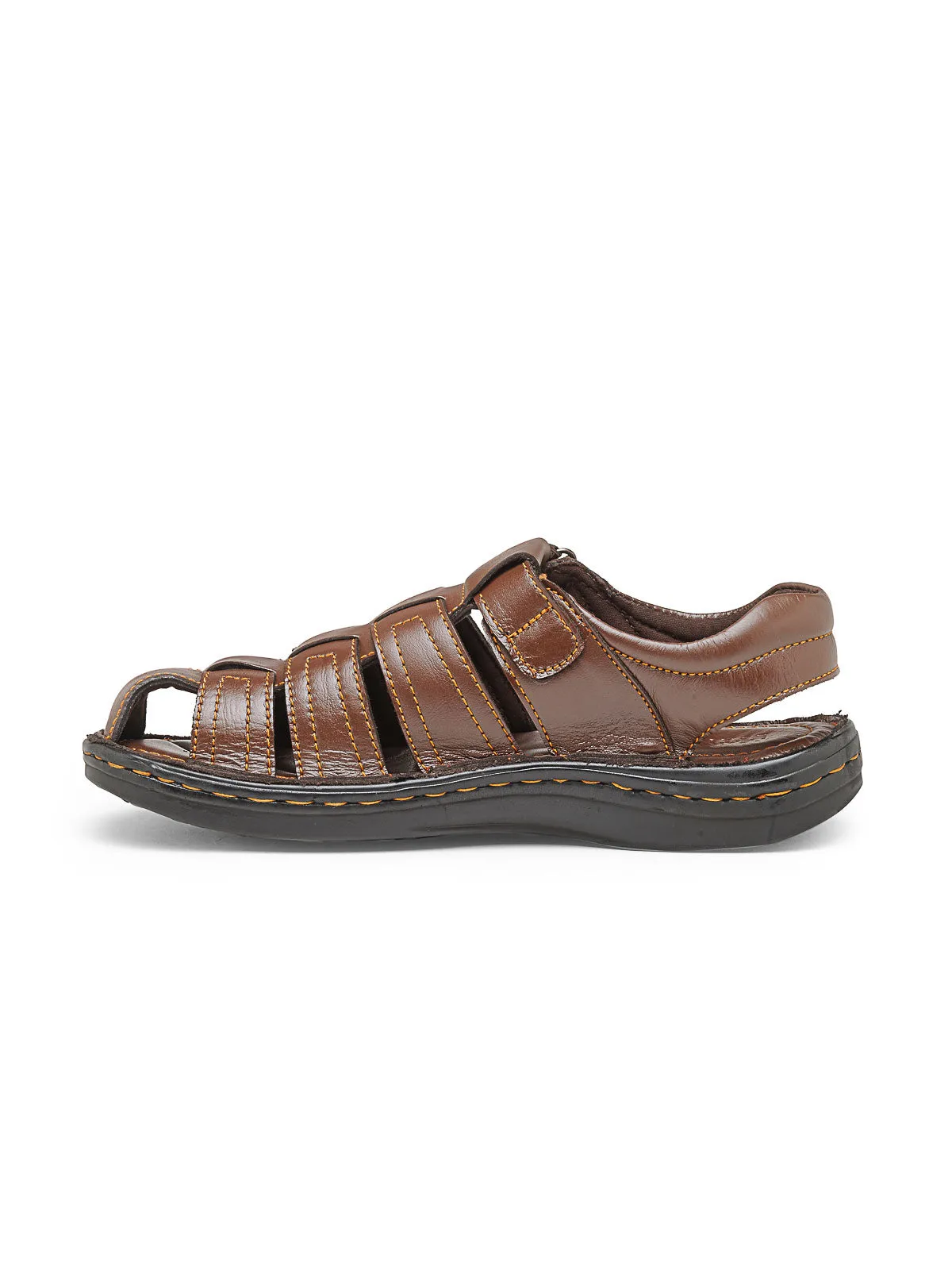 Teakwood Men's Real Leather Sandals