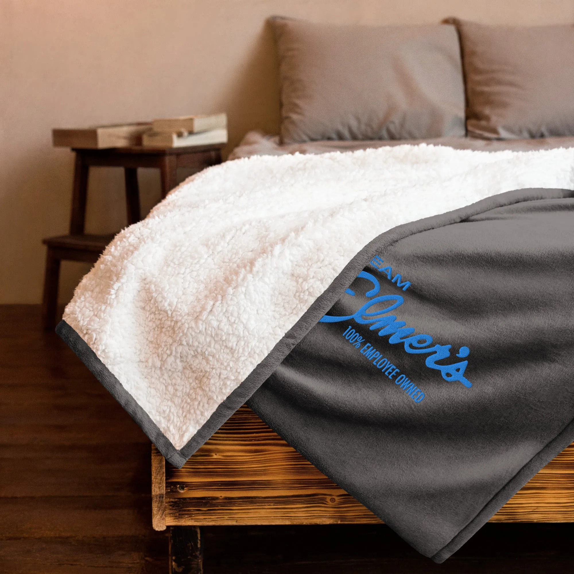 Team Elmer's Premium Sherpa Blanket