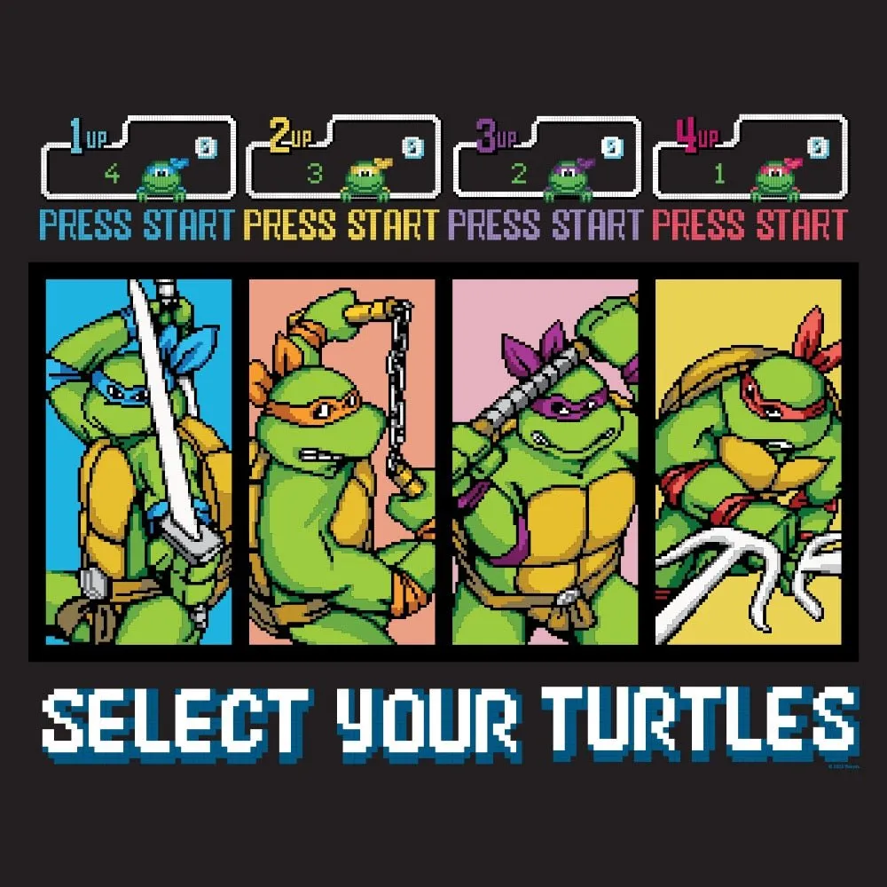 Teenage Mutant Ninja Turtles Select Your Turtles Grey Sherpa Blanket