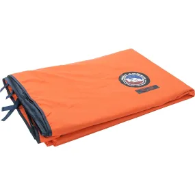 Tent Floor Protector - Orange/navy - 90x90