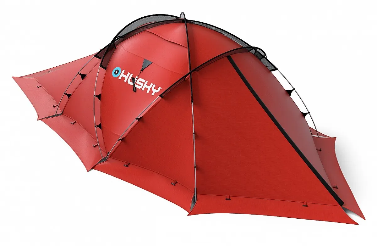 tent Husky Fighter 3-4 - Red