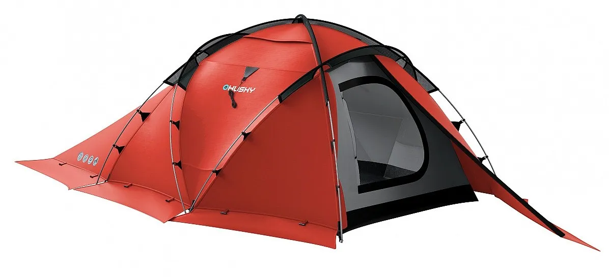 tent Husky Fighter 3-4 - Red