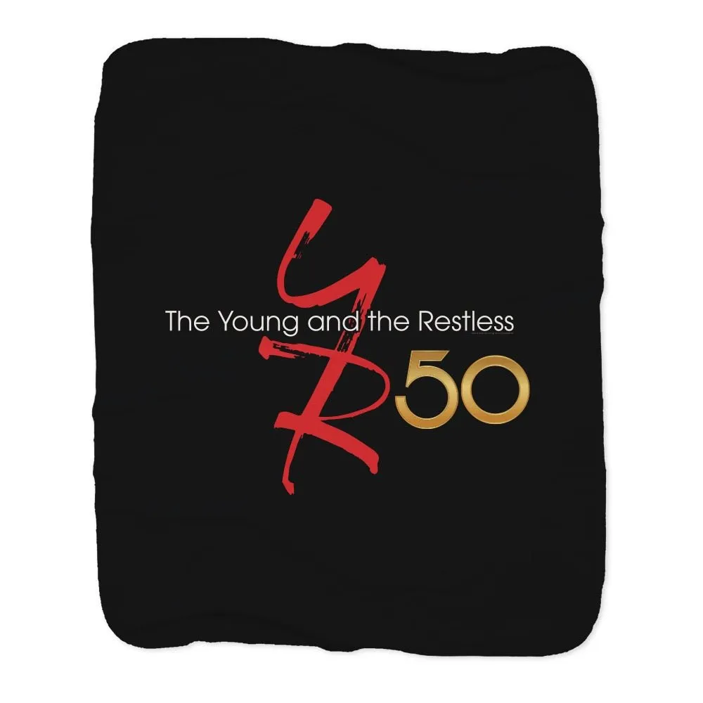 The Young and the Restless 50th Anniversary Sherpa Blanket