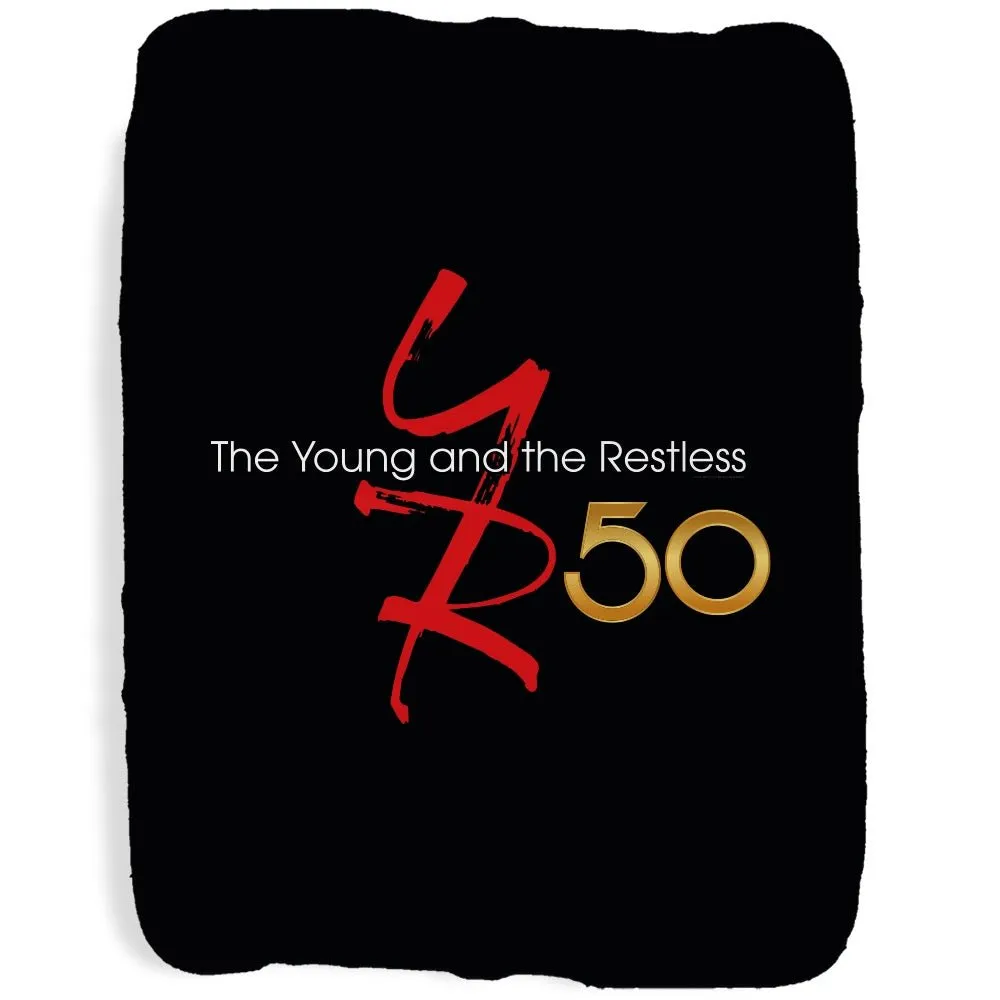 The Young and the Restless 50th Anniversary Sherpa Blanket