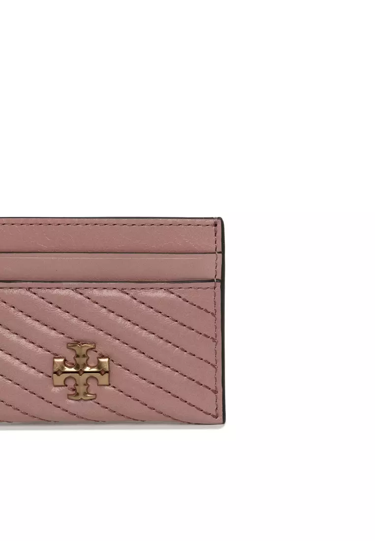 Tory Burch Kira Moto Quilt Card Holder