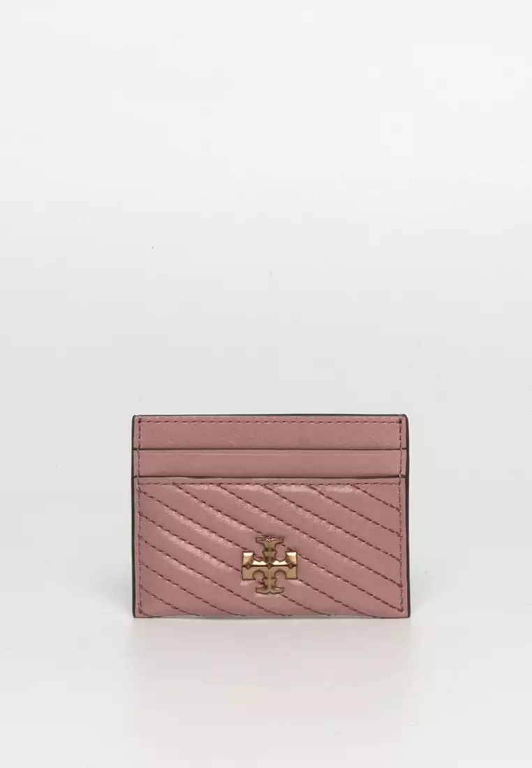 Tory Burch Kira Moto Quilt Card Holder