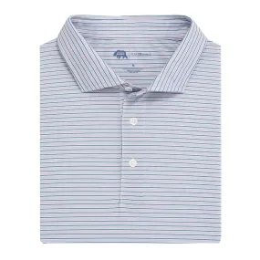 Trophy Stripe Performance Pique Polo