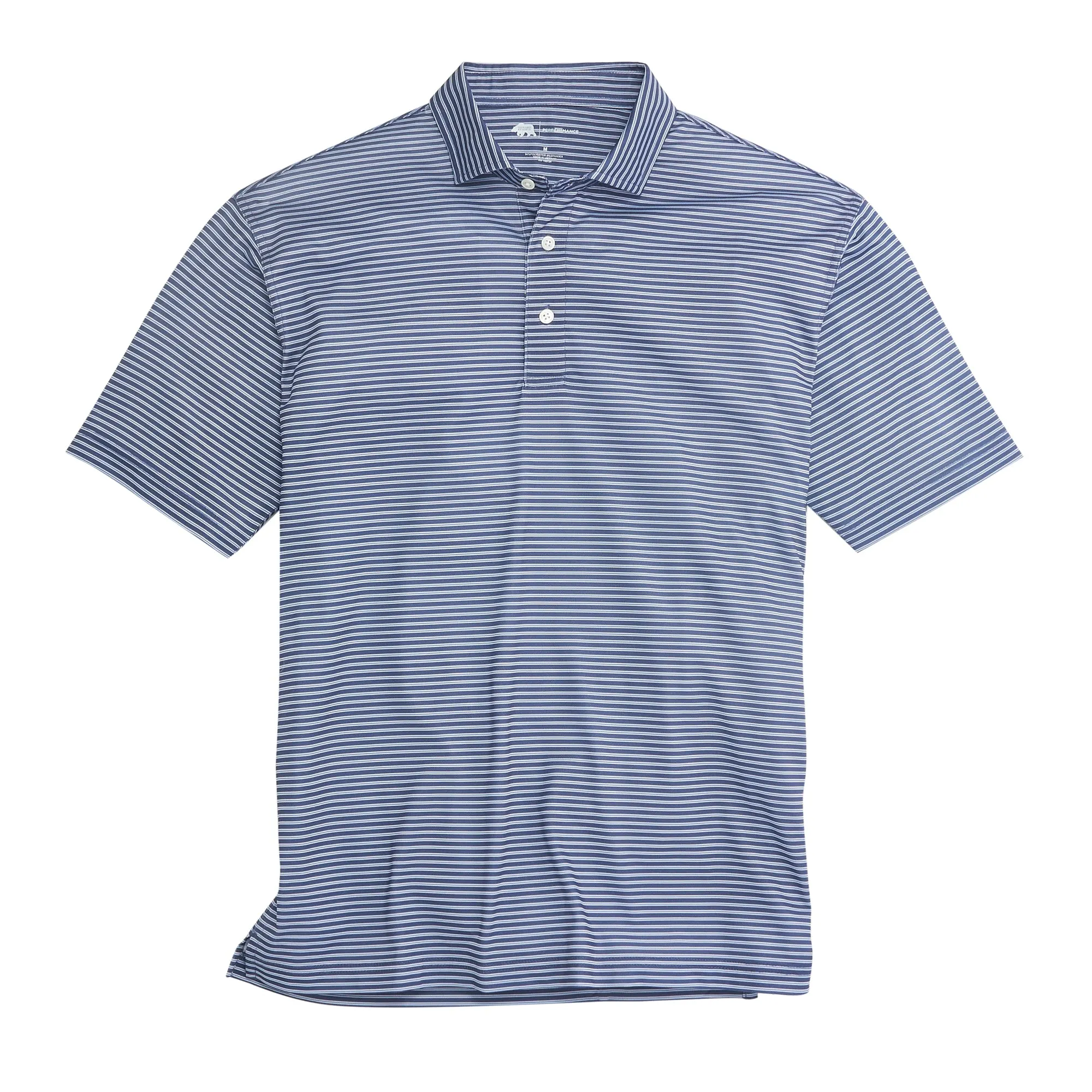 Trophy Stripe Performance Pique Polo