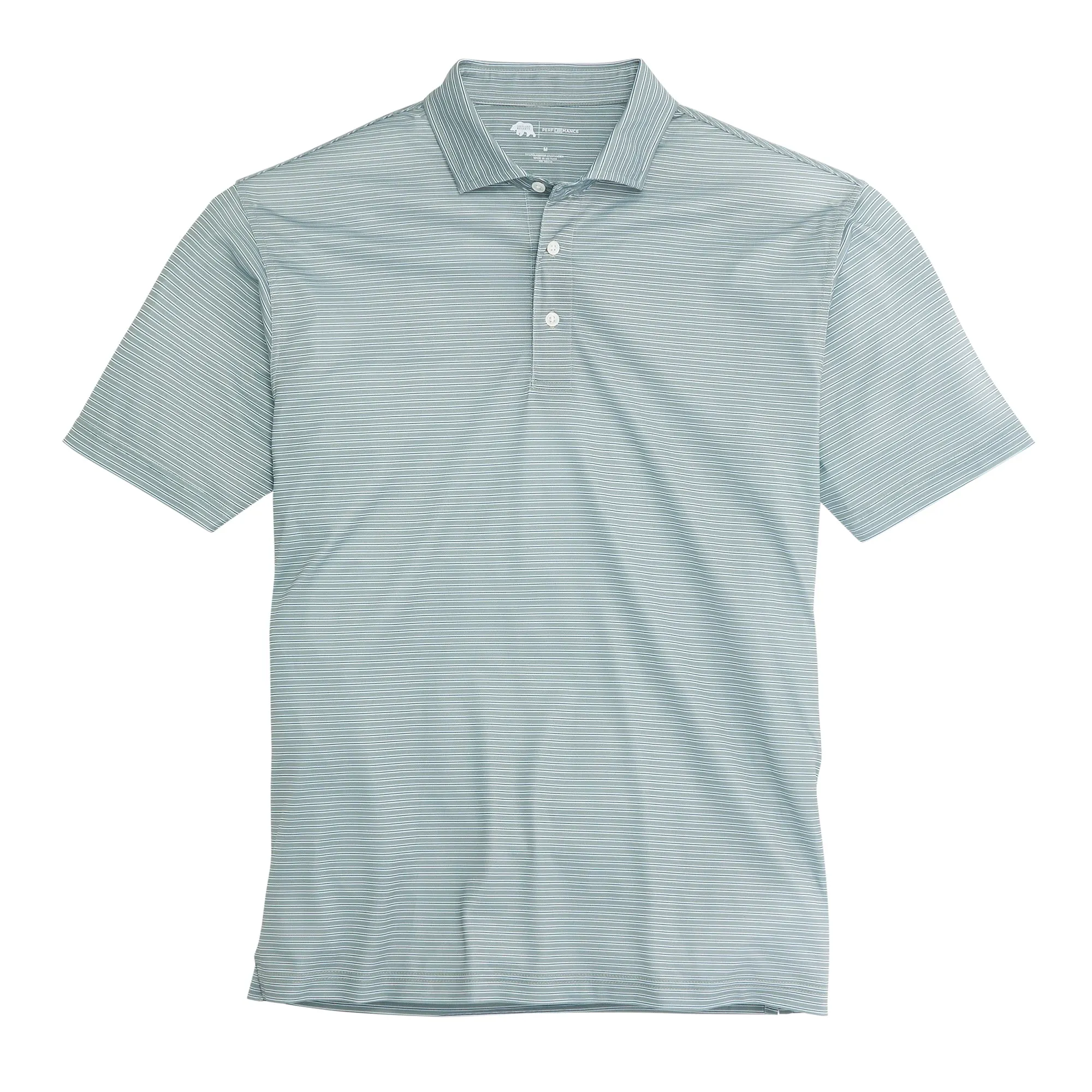 Trophy Stripe Performance Pique Polo