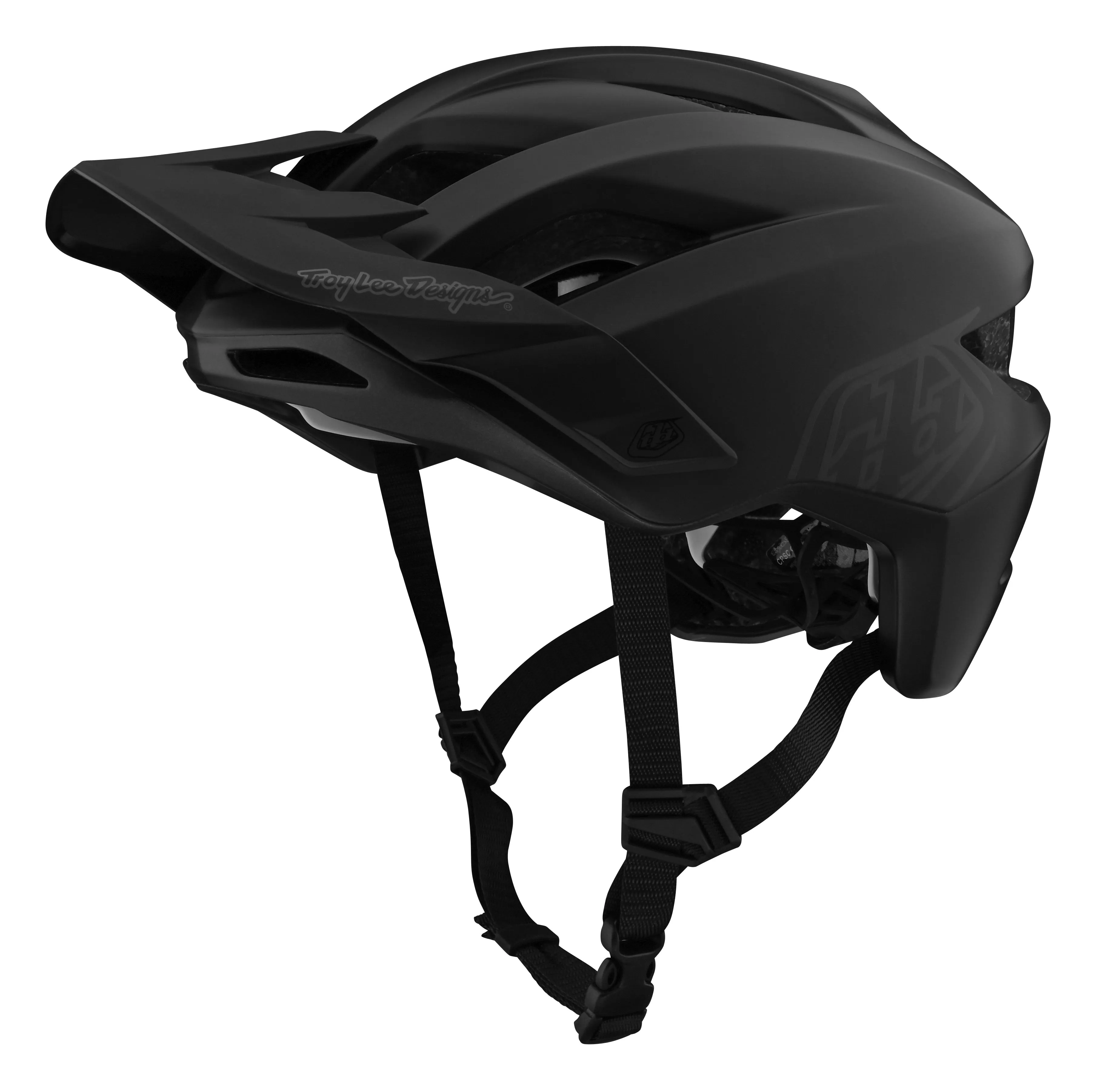 Troy Lee Designs Flowline MTB Helmet with MIPS - Youth - Point - Black