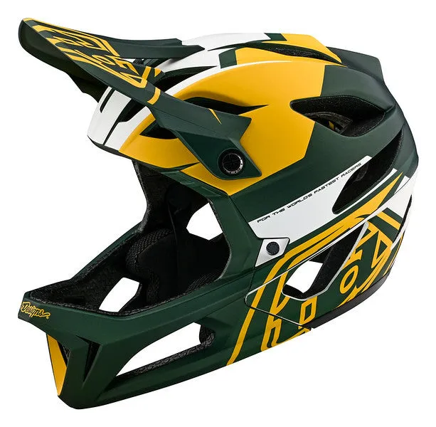 Troy Lee Designs Stage Full Face Helmet with MIPS - Vector - Green