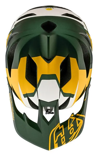 Troy Lee Designs Stage Full Face Helmet with MIPS - Vector - Green