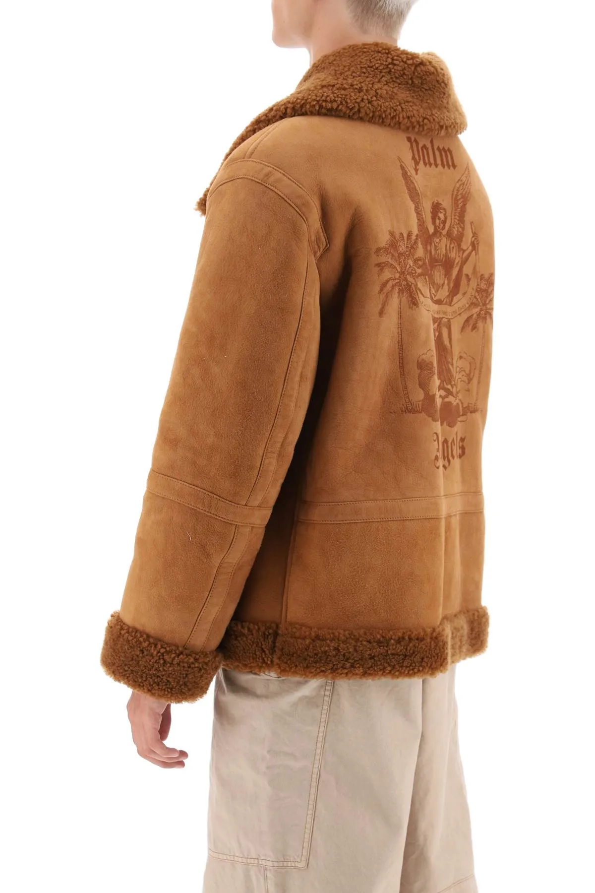 UNIVERSITY SHEARLING JACKET