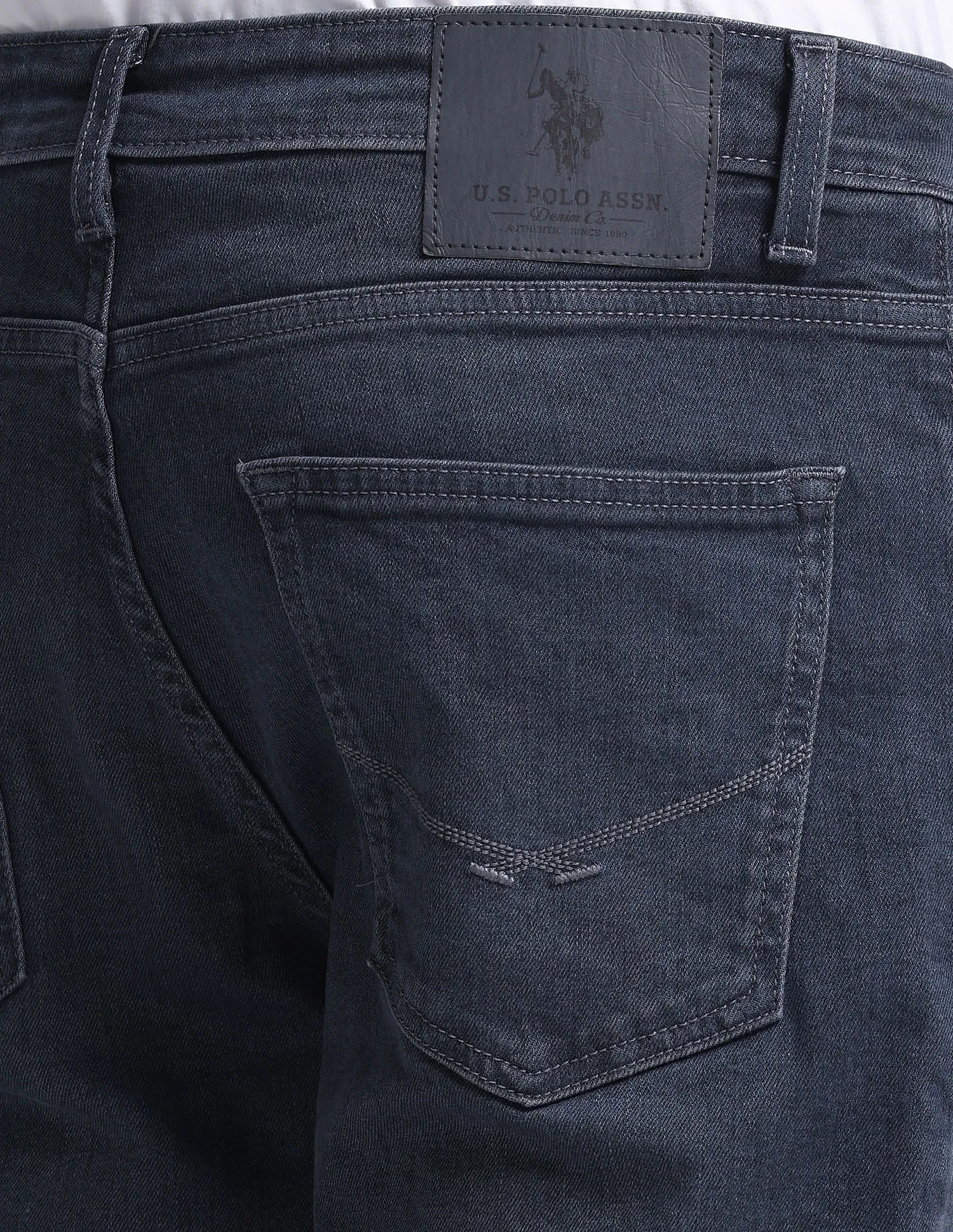 U.S. Polo Assn. Denim Co. Harold Slim Straight Fit Blue Jeans