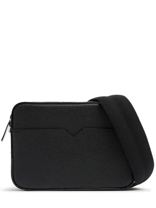 Valextra   Small leather camera bag 