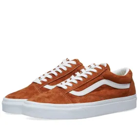 Vans Old Skool Pig SuedeLeather Brown & True White