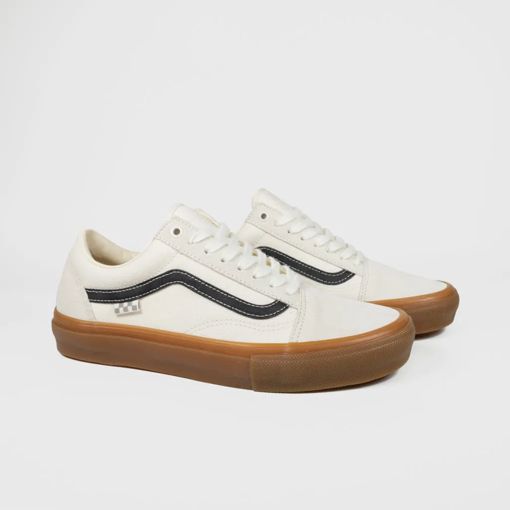 Vans - Skate Old Skool Shoes - Marshmallow / Gum