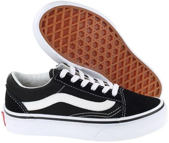 Vans Trainers Kids Old Skool Black White