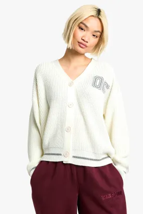 Varsity Knitted Cardigan