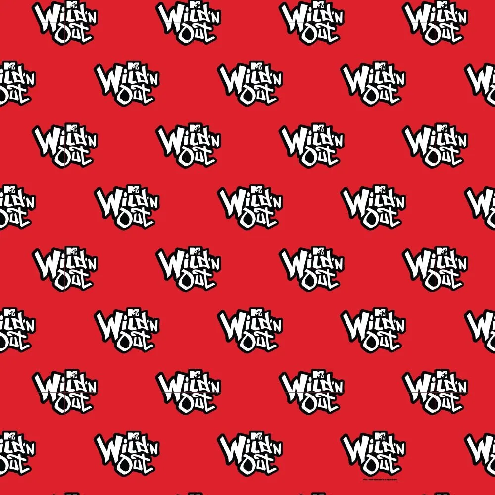 Wild 'N Out Official Logo Pattern Sherpa Blanket