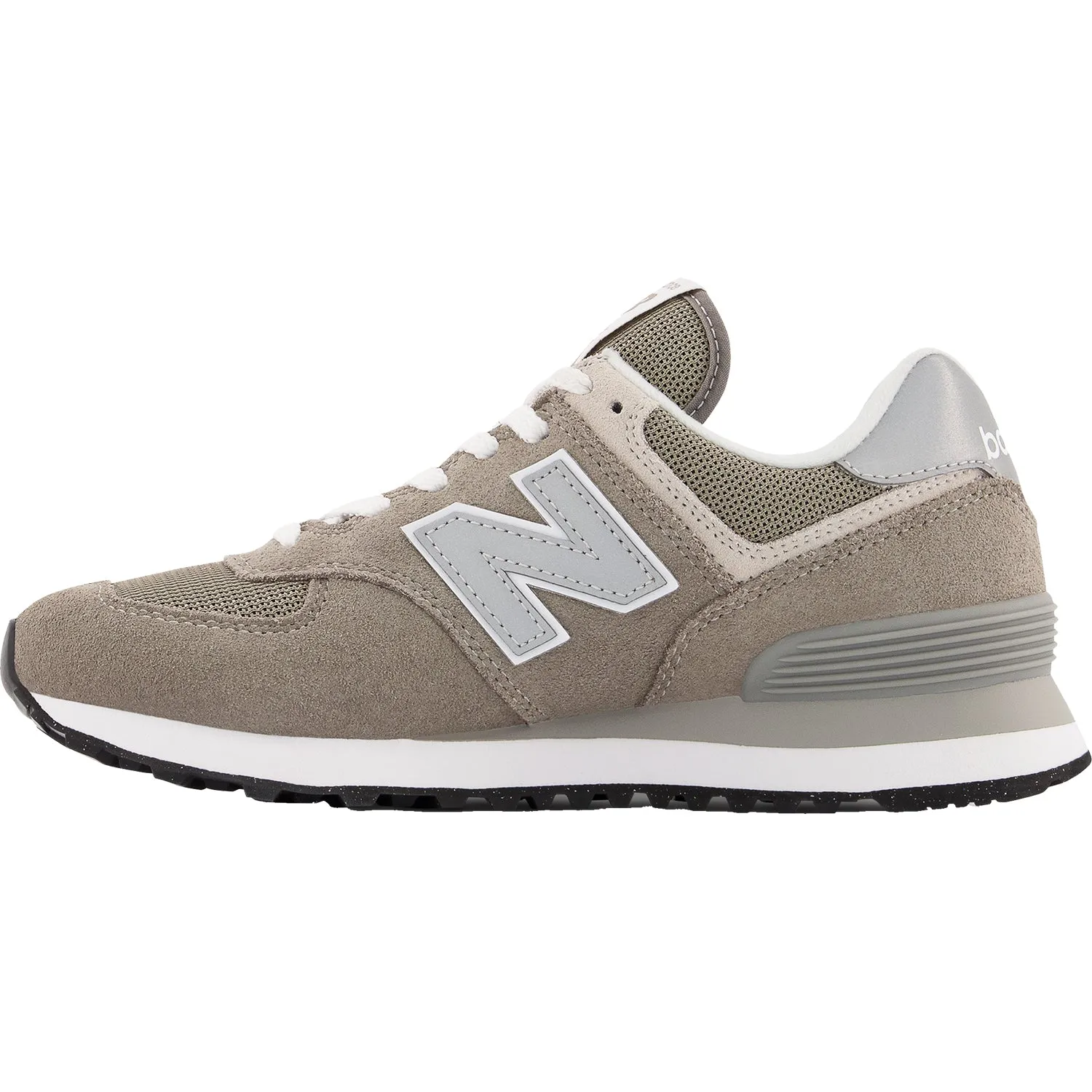 Women's New Balance WL574EVG Grey/White Suede