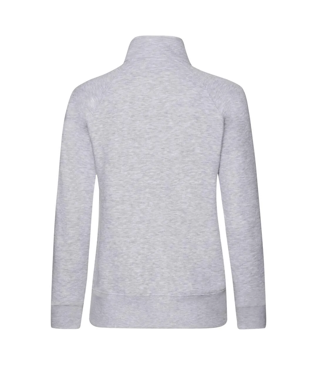 Womens/ladies premium lady fit jacket heather grey Fruit of the Loom