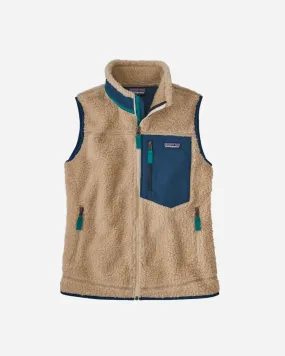 W's Classic Retro X Vest - Dark Natural/Blue