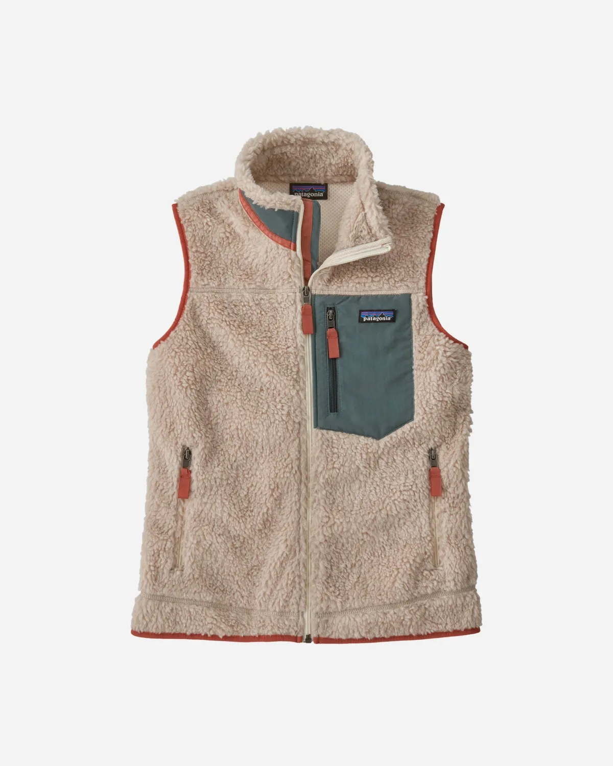 W's Classic Retro X Vest - Natural w/Nouveau Green