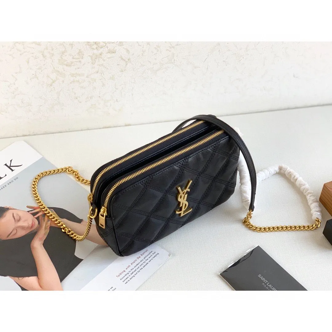 Yves Saint Laurent Becky Crossbody Bag Black