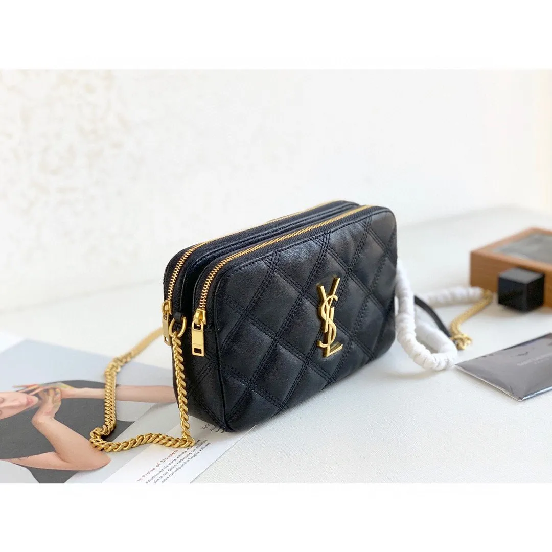 Yves Saint Laurent Becky Crossbody Bag Black