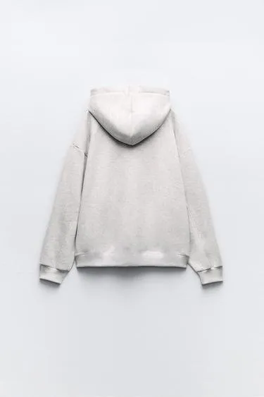 ZARA  |OVERSIZED HOODIE SWEATSHIRT